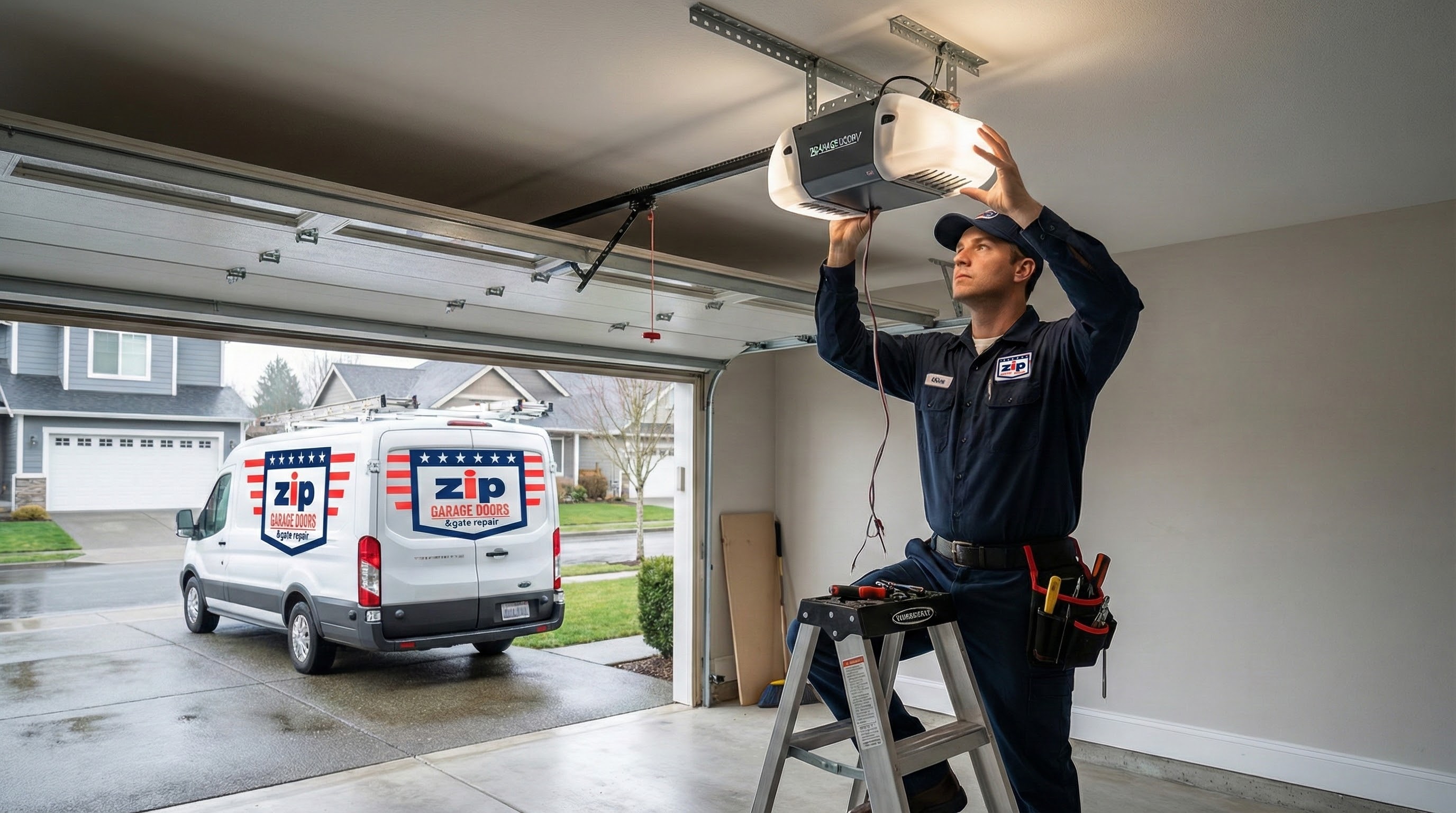 Garage Door Opener Installation and Adjustment.jpg in Everett, WA